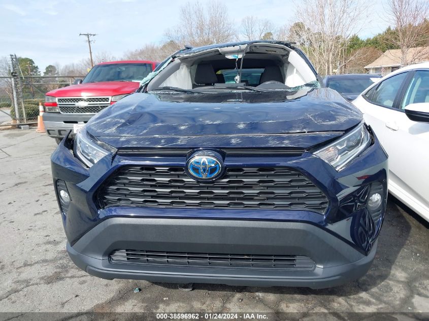 2021 TOYOTA RAV4 XLE HYBRID - 4T3RWRFV4MU046784