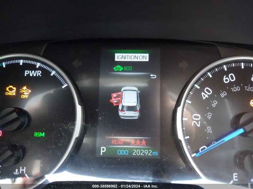 2021 TOYOTA RAV4 XLE HYBRID - 4T3RWRFV4MU046784