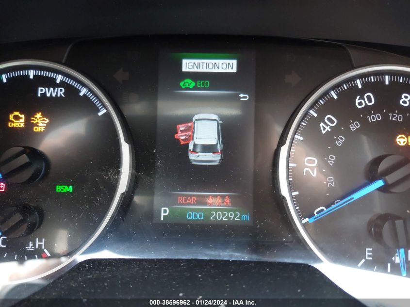 2021 TOYOTA RAV4 XLE HYBRID - 4T3RWRFV4MU046784