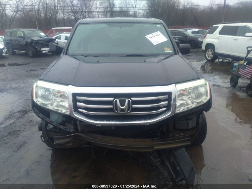 2015 HONDA PILOT LX - 5FNYF4H20FB049465
