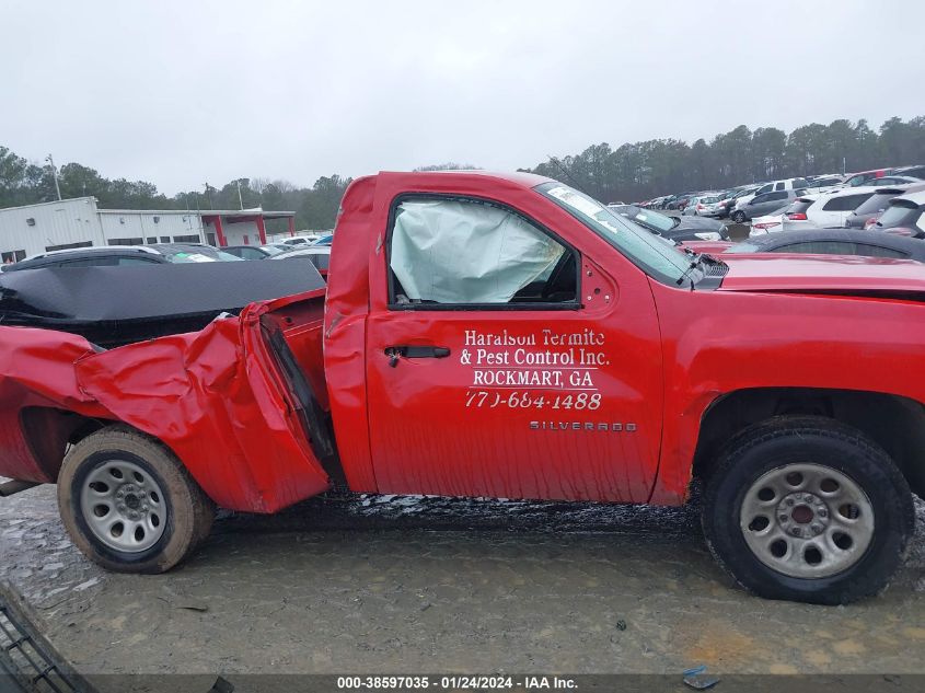 2013 CHEVROLET SILVERADO 1500 WORK TRUCK - 1GCNCPEX3DZ234047