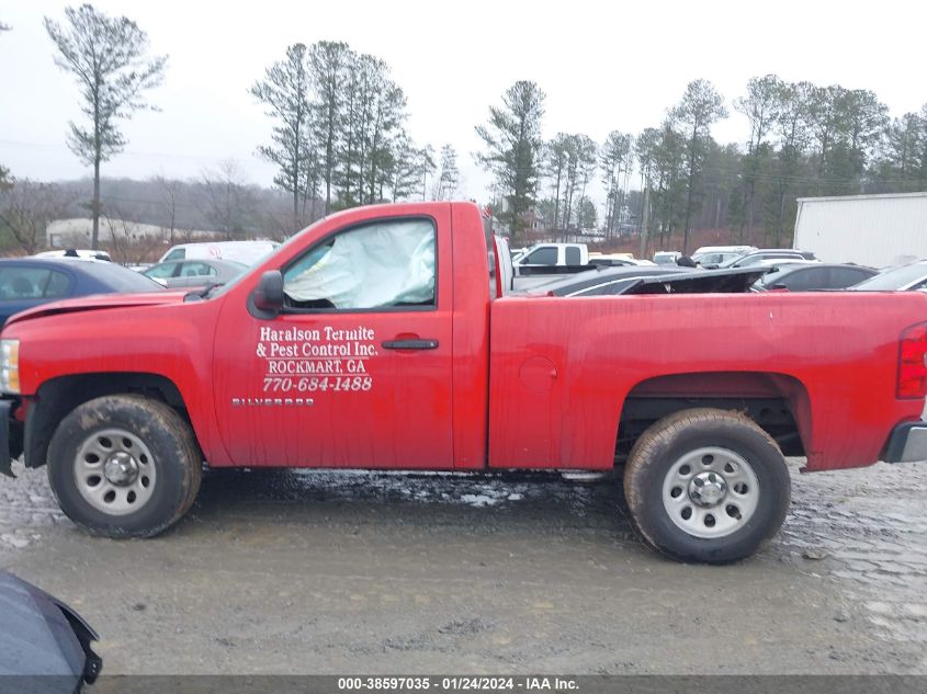2013 CHEVROLET SILVERADO 1500 WORK TRUCK - 1GCNCPEX3DZ234047