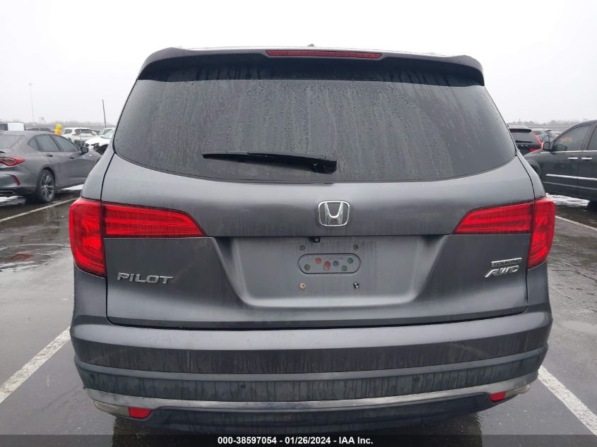2016 HONDA PILOT TOURING - 5FNYF6H99GB016104