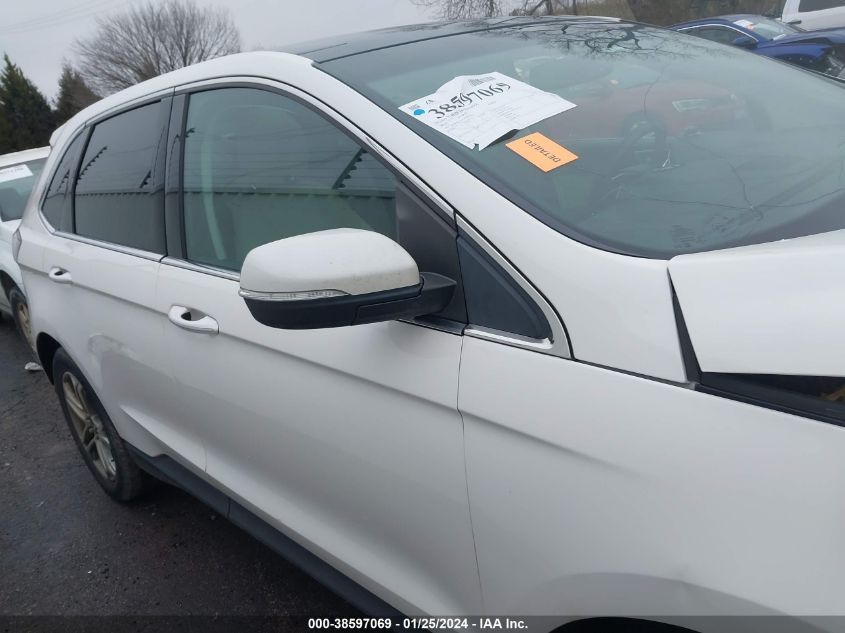 2015 FORD EDGE TITANIUM - 2FMTK3K90FBB72956