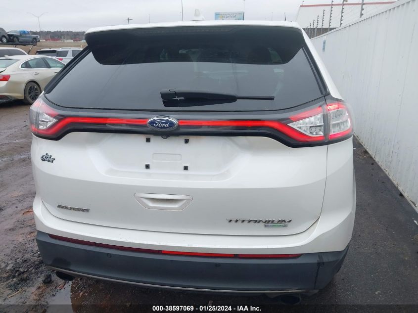 2015 FORD EDGE TITANIUM - 2FMTK3K90FBB72956