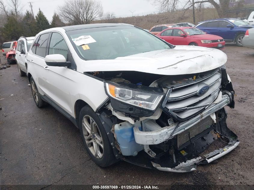 2015 FORD EDGE TITANIUM - 2FMTK3K90FBB72956