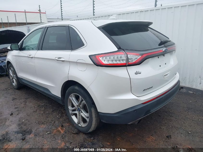2015 FORD EDGE TITANIUM - 2FMTK3K90FBB72956