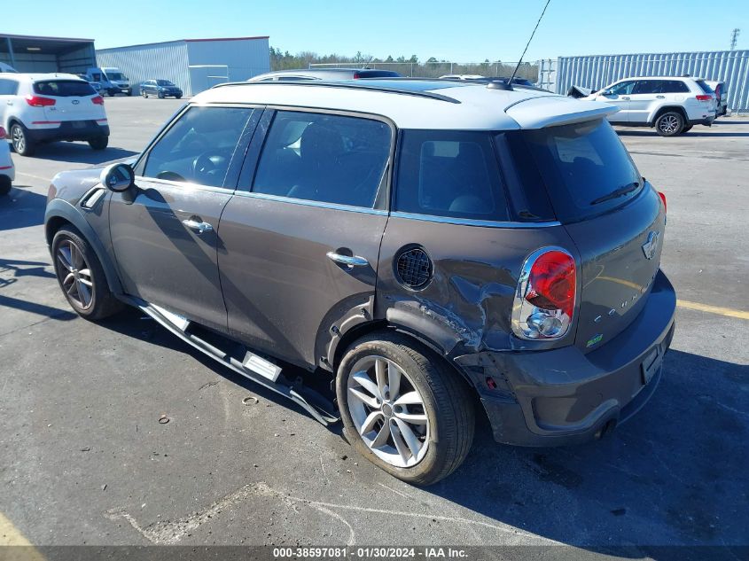 2013 MINI COUNTRYMAN COOPER S - WMWZC3C5XDWP23104