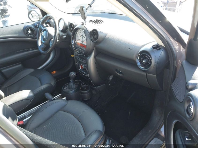 2013 MINI COUNTRYMAN COOPER S - WMWZC3C5XDWP23104
