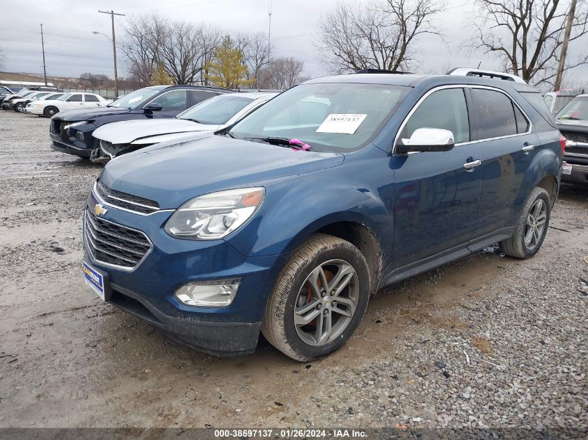 2016 CHEVROLET EQUINOX LTZ - 2GNALDEK2G6134370