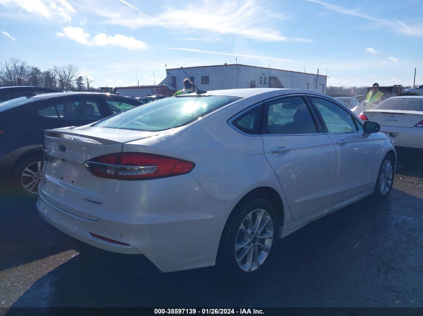 2020 FORD FUSION TITANIUM - 3FA6P0SU4LR236134