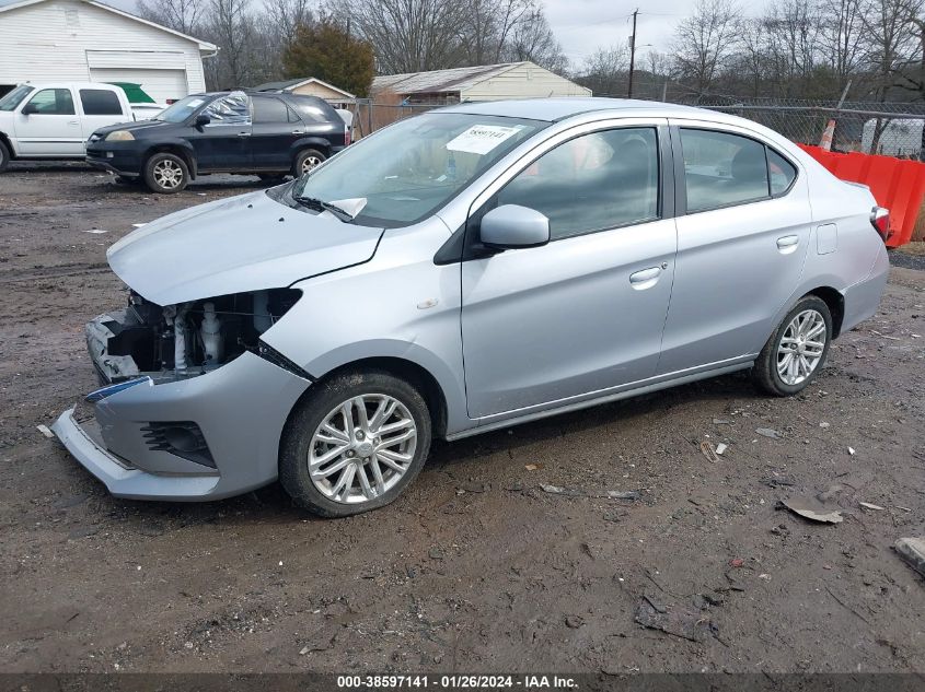 2022 MITSUBISHI MIRAGE G4 G4 ES/G4 LE/G4 BLACK EDIT - ML32FUFJ7NHF02520