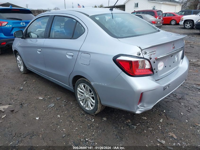 2022 MITSUBISHI MIRAGE G4 G4 ES/G4 LE/G4 BLACK EDIT - ML32FUFJ7NHF02520