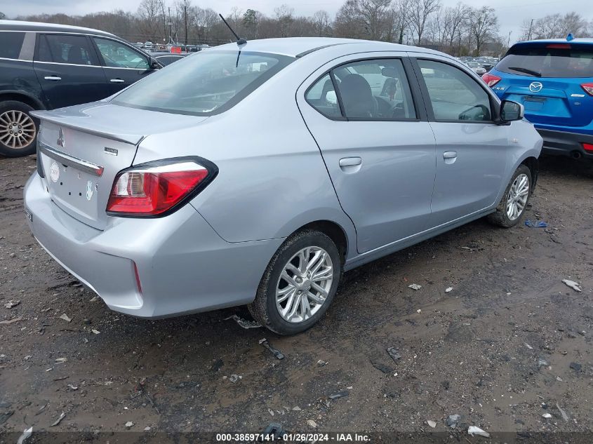 2022 MITSUBISHI MIRAGE G4 G4 ES/G4 LE/G4 BLACK EDIT - ML32FUFJ7NHF02520