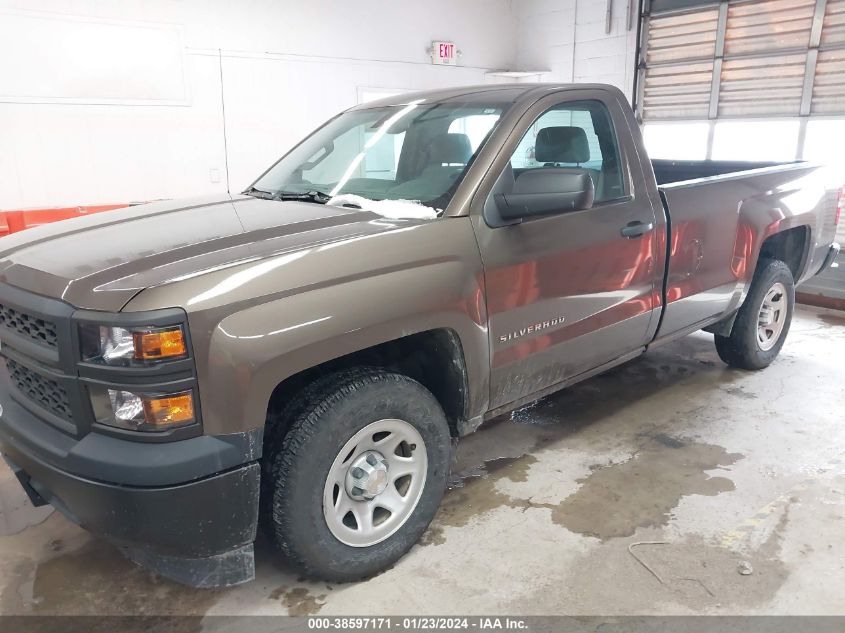 2015 CHEVROLET SILVERADO 1500 WT - 1GCNCPEH6FZ364934