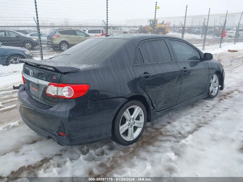 2013 TOYOTA COROLLA S - 2T1BU4EE0DC126010