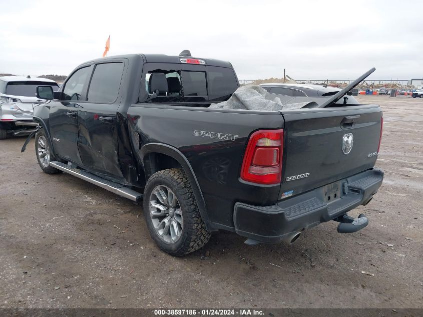 2019 RAM 1500 LARAMIE  4X4 5'7 BOX - 1C6SRFJT4KN924870