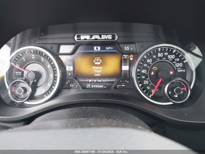 2019 RAM 1500 LARAMIE  4X4 5'7 BOX - 1C6SRFJT4KN924870