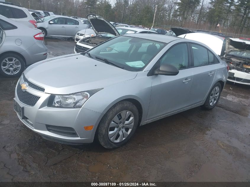 2013 CHEVROLET CRUZE LS AUTO - 1G1PA5SG3D7313519