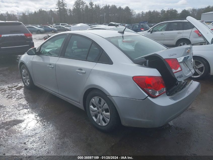2013 CHEVROLET CRUZE LS AUTO - 1G1PA5SG3D7313519