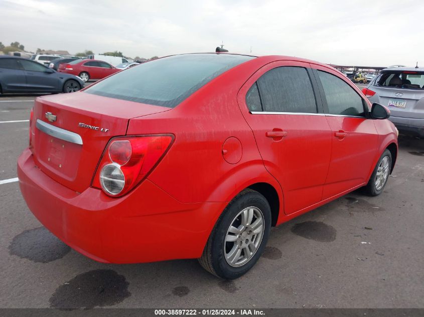 2013 CHEVROLET SONIC LT - 1G1JC5SH1D4158043