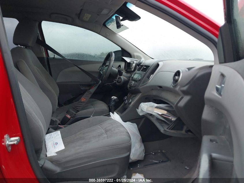 2013 CHEVROLET SONIC LT - 1G1JC5SH1D4158043
