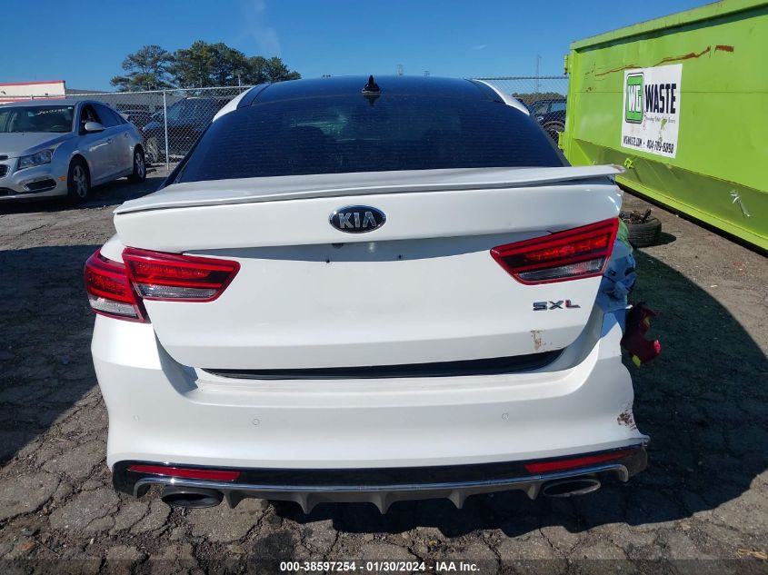 2016 KIA OPTIMA SXL TURBO - 5XXGV4L2XGG107506