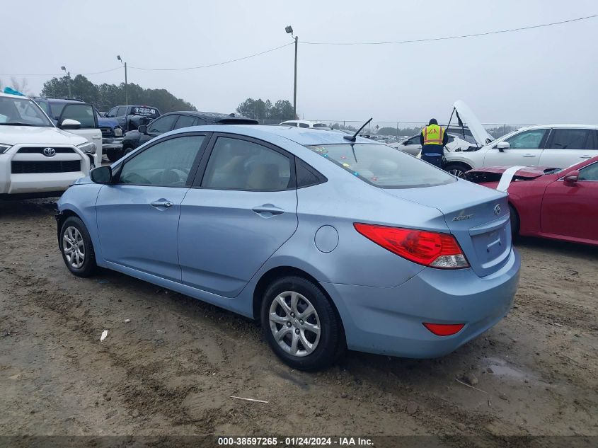 2013 HYUNDAI ACCENT GLS - KMHCT4AE9DU520035