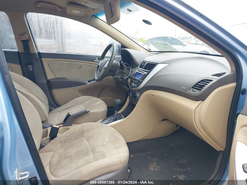 2013 HYUNDAI ACCENT GLS - KMHCT4AE9DU520035