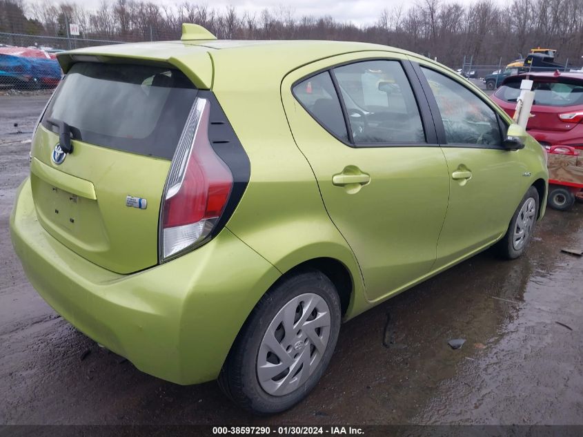 2016 TOYOTA PRIUS C TWO - JTDKDTB33G1126251