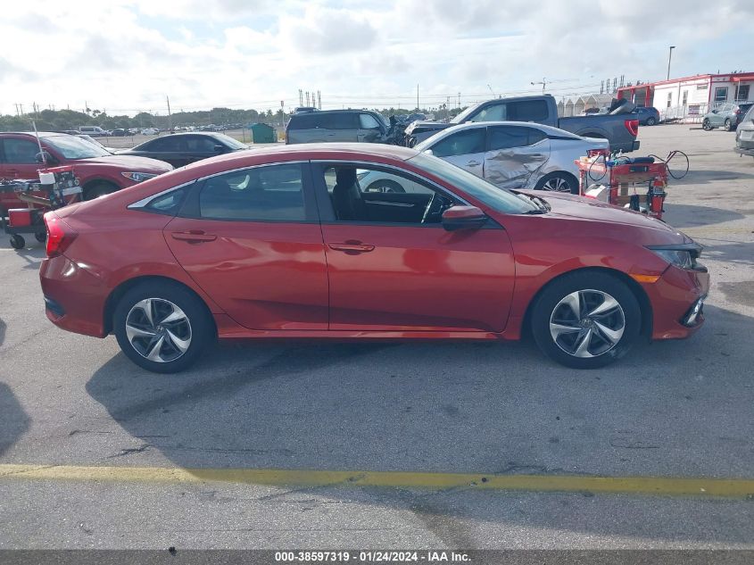 2021 HONDA CIVIC LX - 2HGFC2F68MH555709
