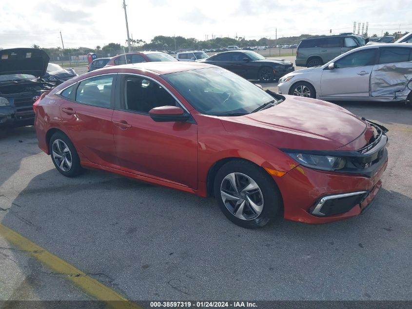 2021 HONDA CIVIC LX - 2HGFC2F68MH555709