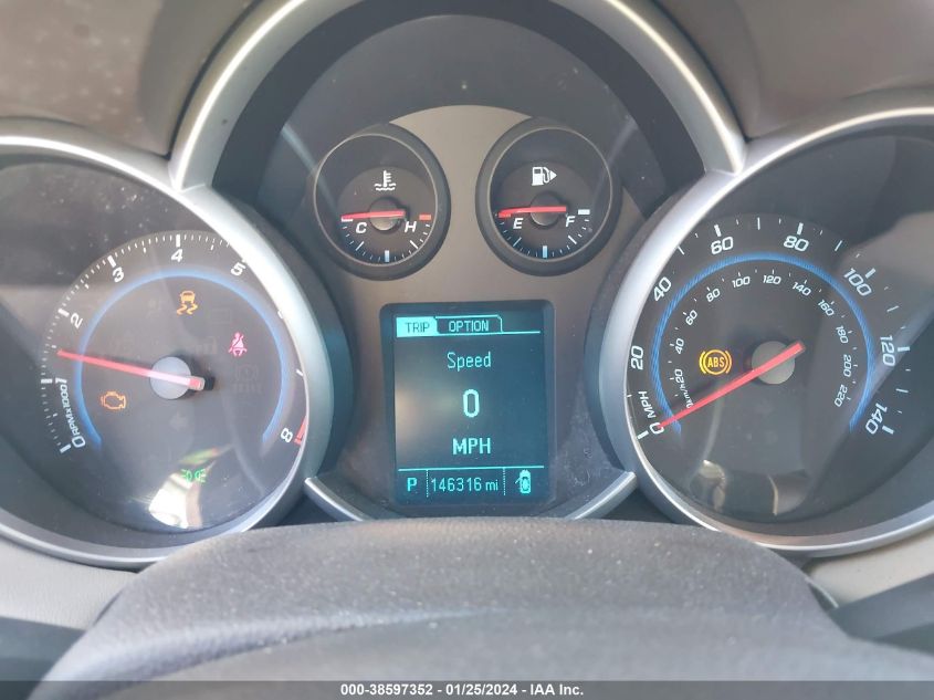 2014 CHEVROLET CRUZE 2LT AUTO - 1G1PE5SB8E7198667