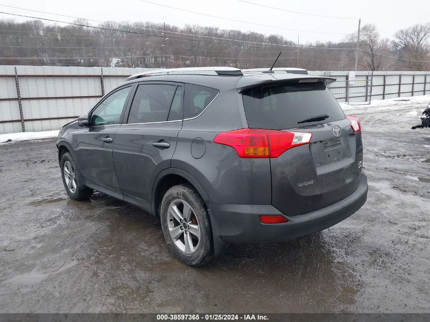 2015 TOYOTA RAV4 XLE - 2T3RFREV0FW351574