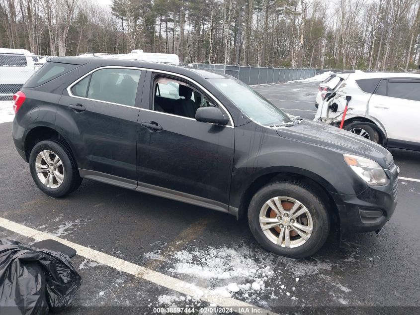 2016 CHEVROLET EQUINOX LS - 2GNALBEK2G1123922