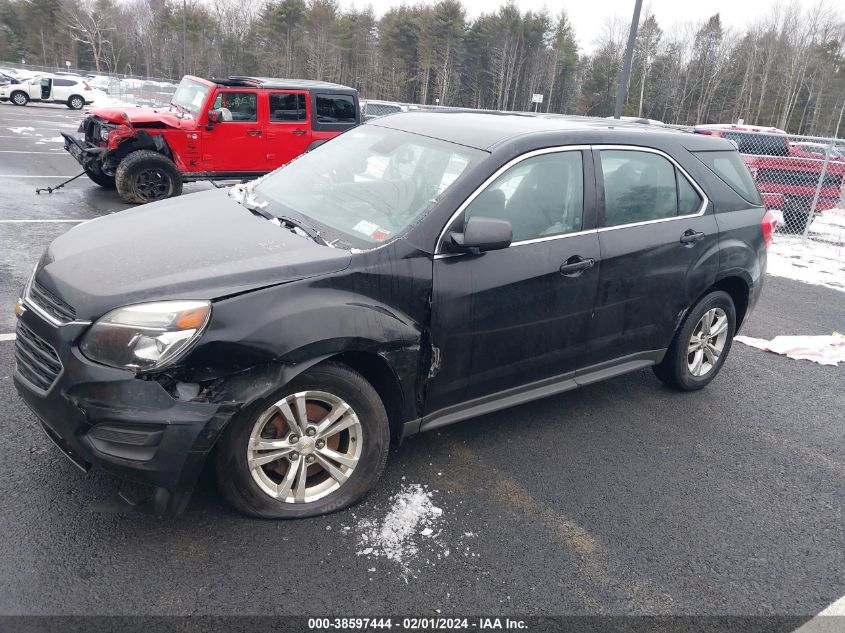 2016 CHEVROLET EQUINOX LS - 2GNALBEK2G1123922