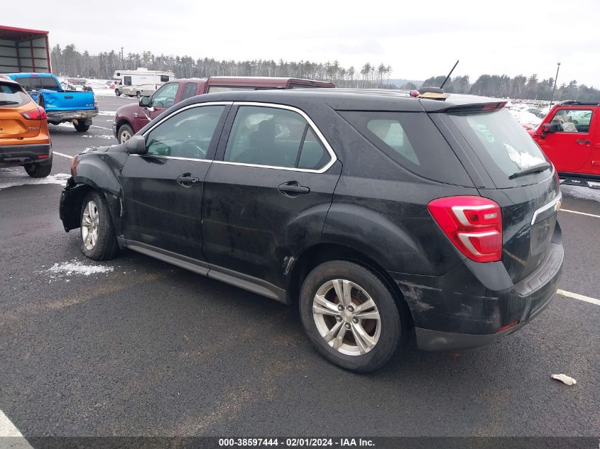 2016 CHEVROLET EQUINOX LS - 2GNALBEK2G1123922