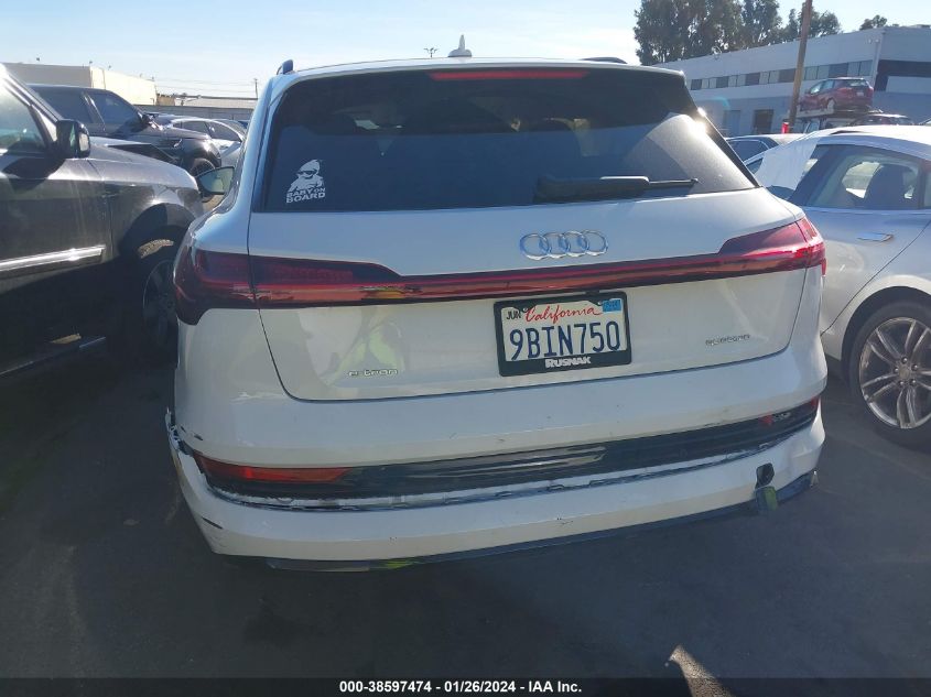 2022 AUDI E-TRON PREMIUM - WA1AAAGE7NB030711
