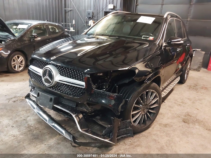 VIN 4JGFB4KB8NA773922 2022 MERCEDES-BENZ GLE 350 4MATIC