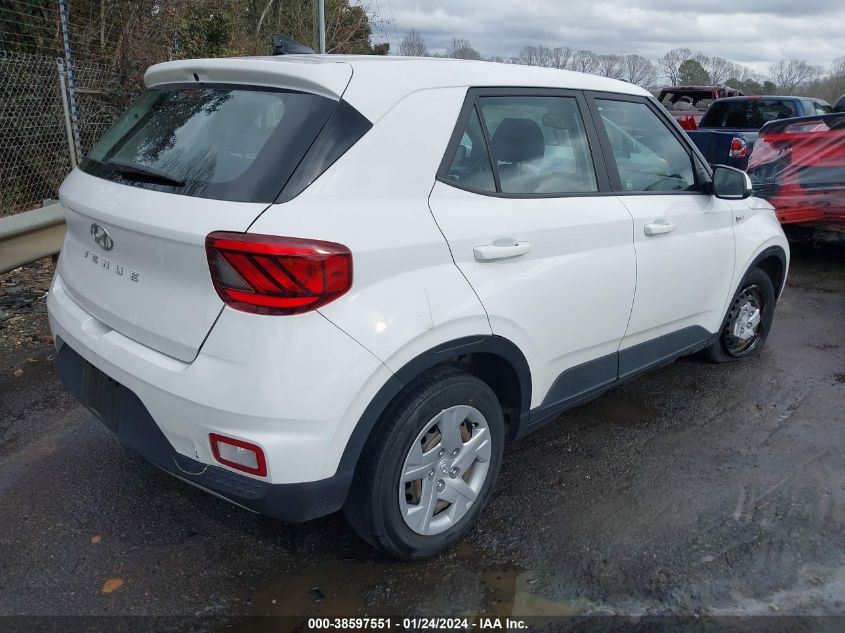 2020 HYUNDAI VENUE SE - KMHRB8A36LU019900