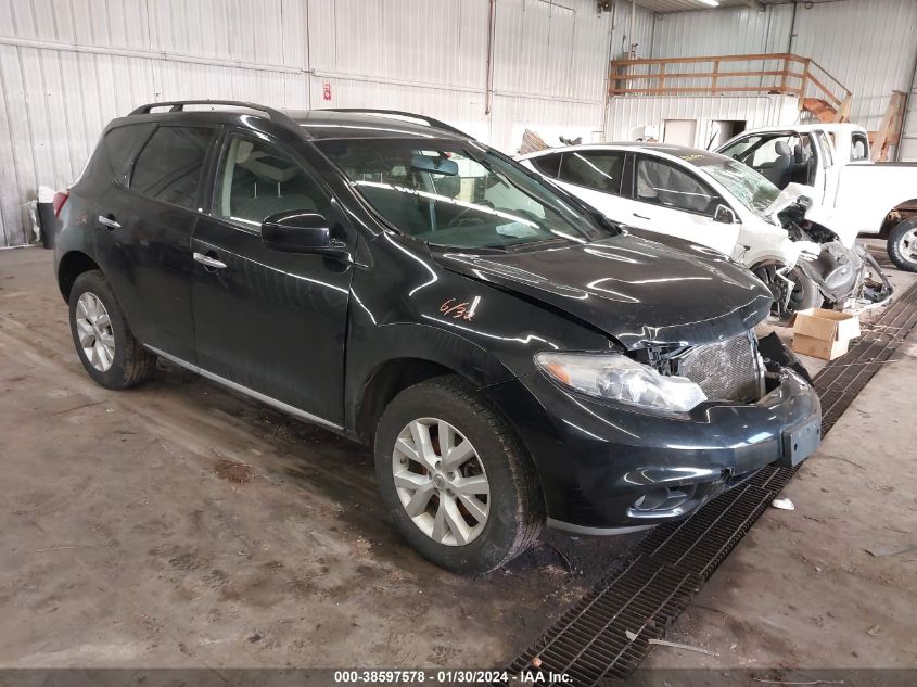 2013 NISSAN MURANO SV - JN8AZ1MW3DW302209
