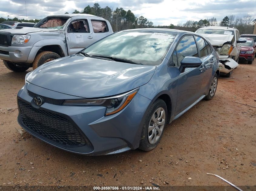 2022 TOYOTA COROLLA LE - 5YFEPMAE5NP389444