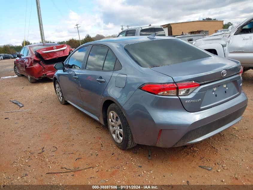 2022 TOYOTA COROLLA LE - 5YFEPMAE5NP389444