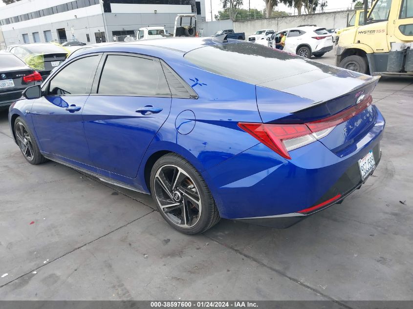 2023 HYUNDAI ELANTRA N LINE - KMHLR4AFXPU584421