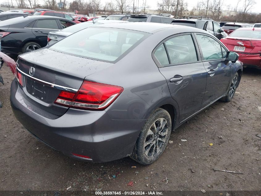 2014 HONDA CIVIC EX - 19XFB2F88EE272095