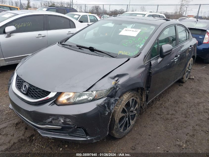 2014 HONDA CIVIC EX - 19XFB2F88EE272095