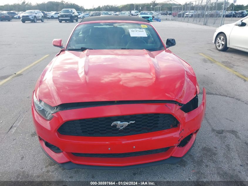 2016 FORD MUSTANG ECOBOOST PREMIUM - 1FATP8UH6G5292506