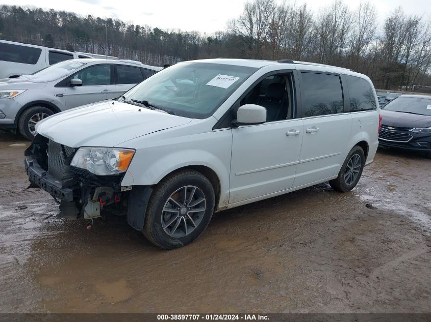 2017 DODGE GRAND CARAVAN SXT - 2C4RDGCG9HR749636