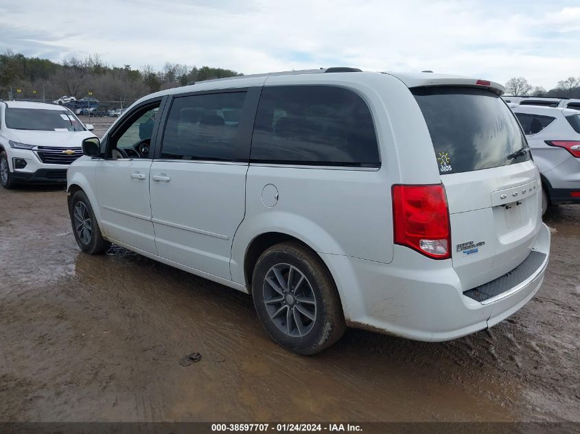 2017 DODGE GRAND CARAVAN SXT - 2C4RDGCG9HR749636
