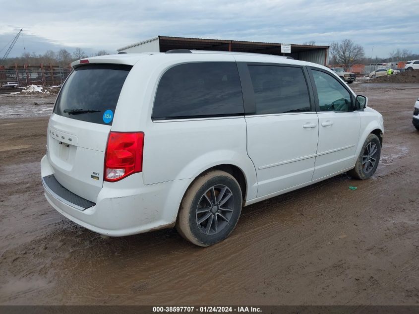 2017 DODGE GRAND CARAVAN SXT - 2C4RDGCG9HR749636